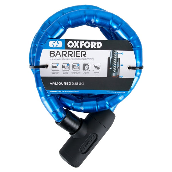 CABLE BARRIER ARMOURED 1.4M X 25MM BL