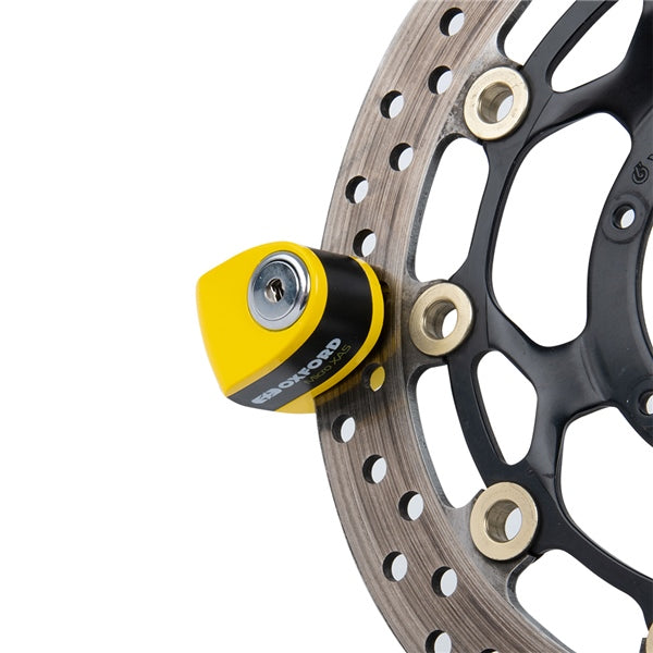 DISC LOCK SCOOT XA5 5.5MM PIN YE/BK