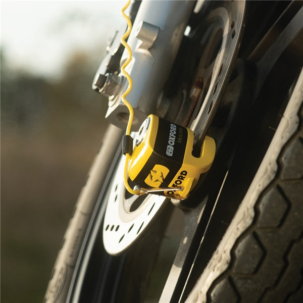 DISC LOCK SCOOT XA5 5.5MM PIN YE/BK