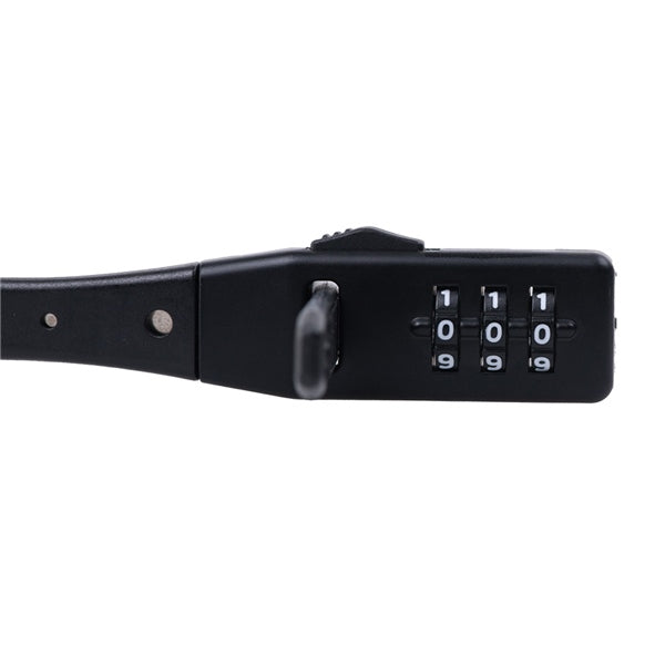 SECURITY TIE COMBI ZIP LOCK BK OXFORD