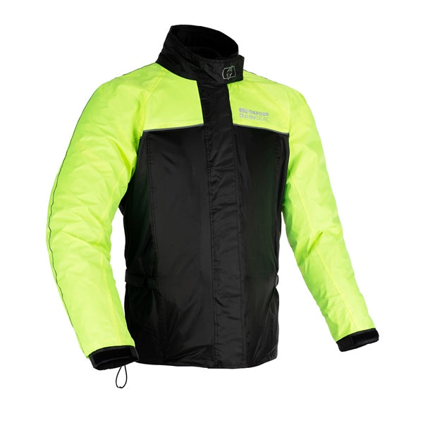 JACKET RAINSEAL OVER BK/FLUO 4XL OXFORD