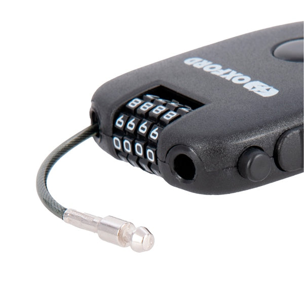 RETRACT COMBI CABLE LOCK 75CM BK