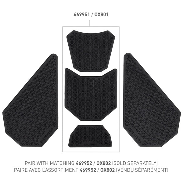 TANK PAD GRIPPER ADV BK OXFORD