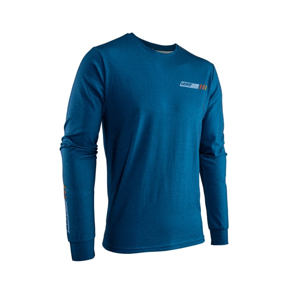 SHIRT LONG CORE NAVY 2XL