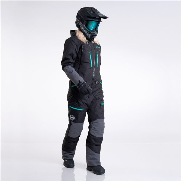 1 PIECE KIT FREEDOM SUIT WOM BK/MINT XS