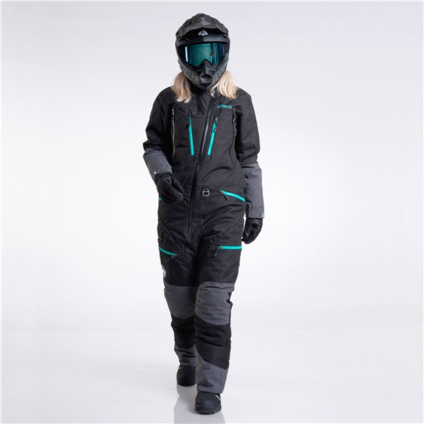 1 PIECE KIT FREEDOM SUIT WOM BK/MINT S
