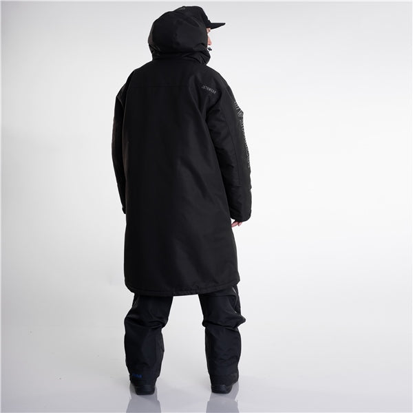 JACKET PIT COAT BK/GY 2XL JETHWEAR