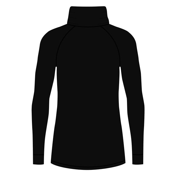 BASE ONE NECKWARMER TOP WOM BK M