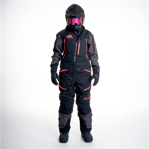 1 PIECE THEONE WOM BK/GY/PI 3XL