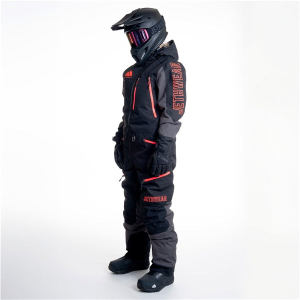 1 PIECE THEONE WOM BK/GY/PI 2XL