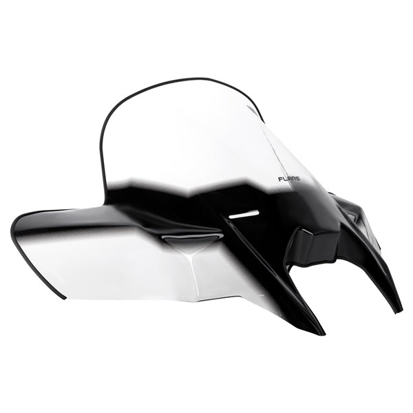 WINDSHIELD FIXED CLR/BK POL KIMPEX