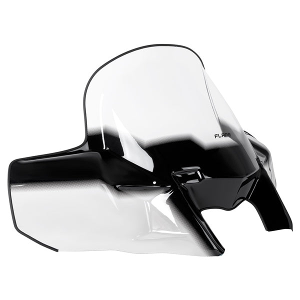WINDSHIELD FIXED CLR/BK YAM KIMPEX