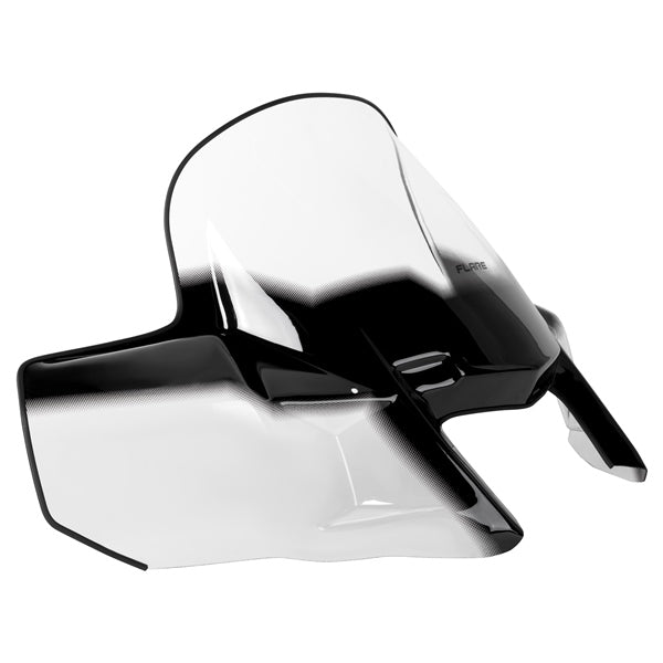 WINDSHIELD FIXED CLR/BK SPORTSMAN KIMPEX
