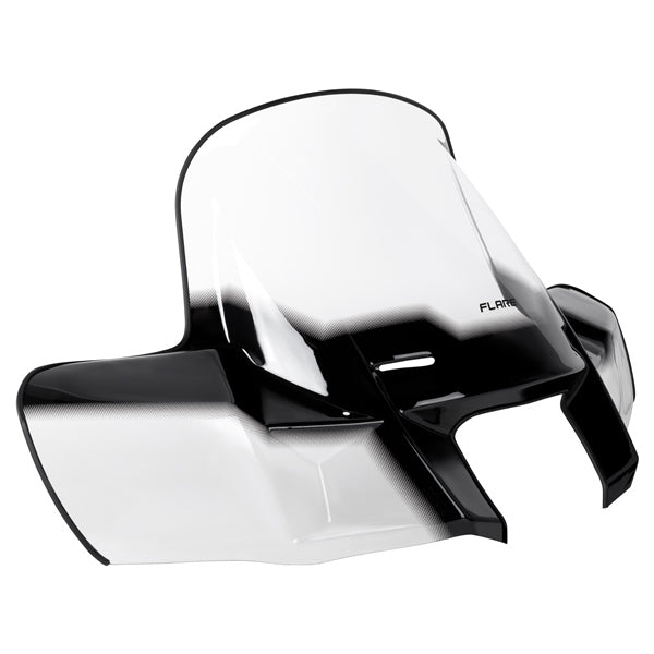 WINDSHIELD FIXED CLR/BK SUZ KIMPEX
