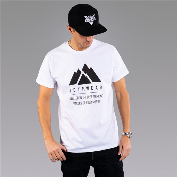 T-SHIRT MOUNTAIN WH 2XL JETHWEAR