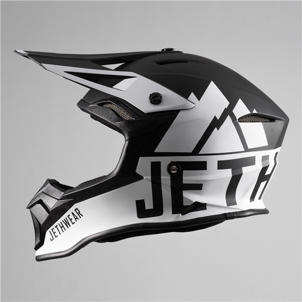 HELM MILE BK/WH XS JETHWEAR