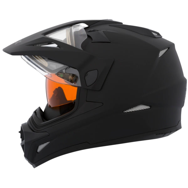 HELM QUEST RSV EDL SOLID BK MAT XL CKX