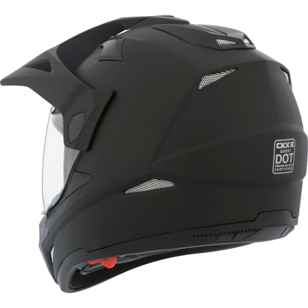 HELM QUEST RSV SL SOLID BK MAT XL CKX