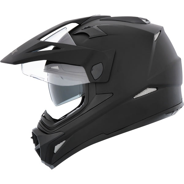 HELM QUEST RSV SL SOLID BK MAT M CKX