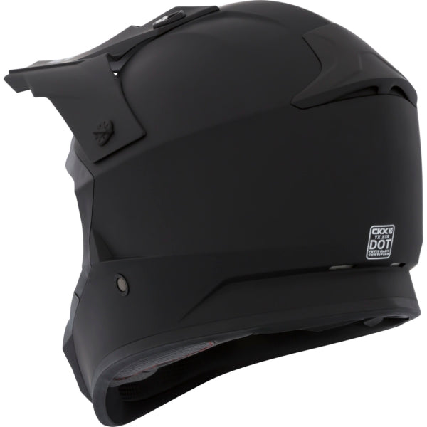 HELM TX228 SOLID BK MAT 2XL CKX