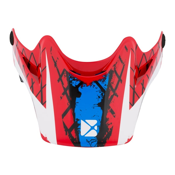 VISOR TX218Y TRAVELER RD/BL CKX