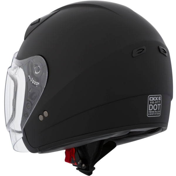 HELM VG977 DL SOLID BK MAT XL CKX