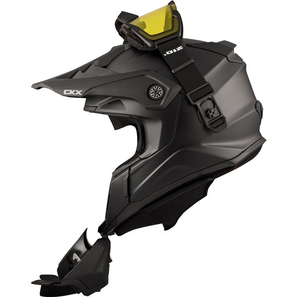 HELM TITAN ORI DL SOLID BK MAT 2XS CKX