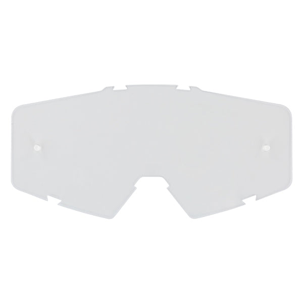 GOGG HOLESHOT BK MAT SL/CLR&MIRF W/TEAR