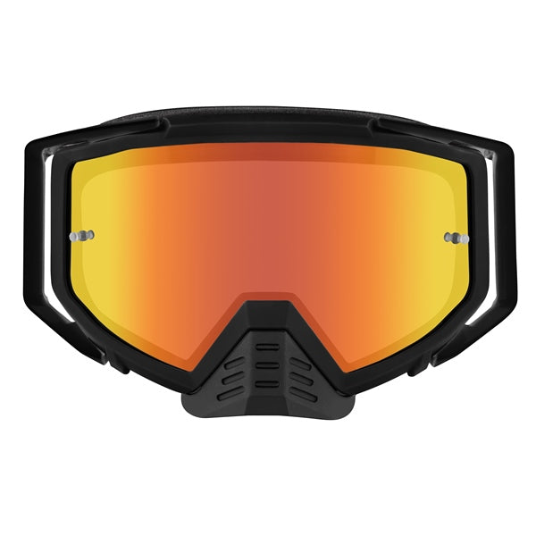 GOGG HOLESHOT BK MAT SL/REVO RD W/TEAR