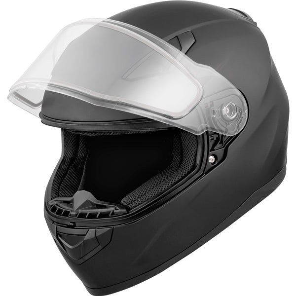 HELM RR619 DL SOLID BK MAT M CKX