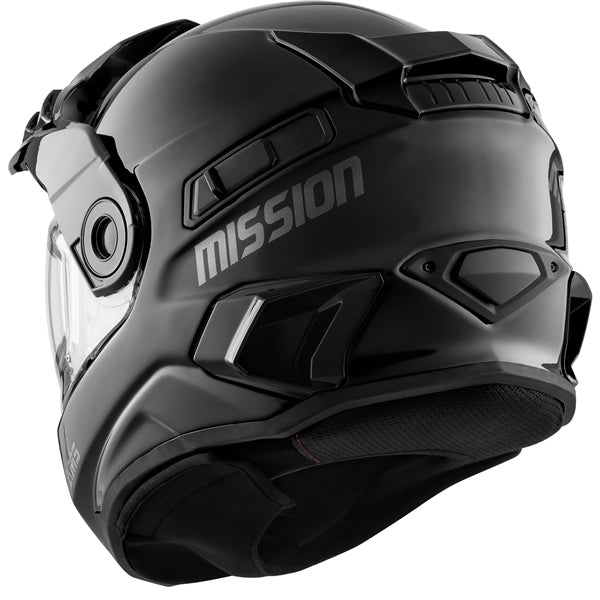 HELM MISSION EDL SOLID BK S CKX