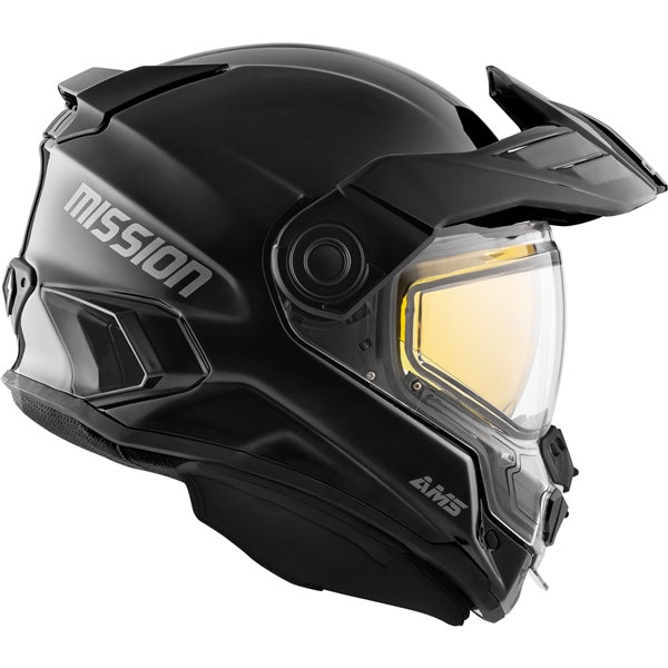 HELM MISSION EDL SOLID BK S CKX