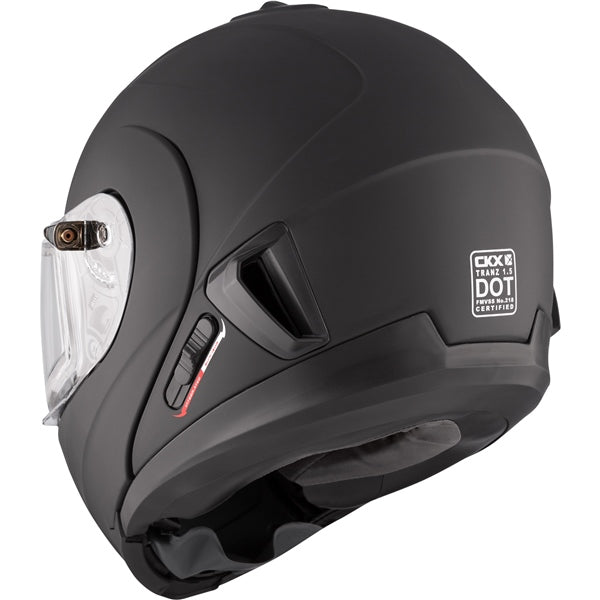HELM TRANZ 1.5AMS EDL SOLID BK MAT XS