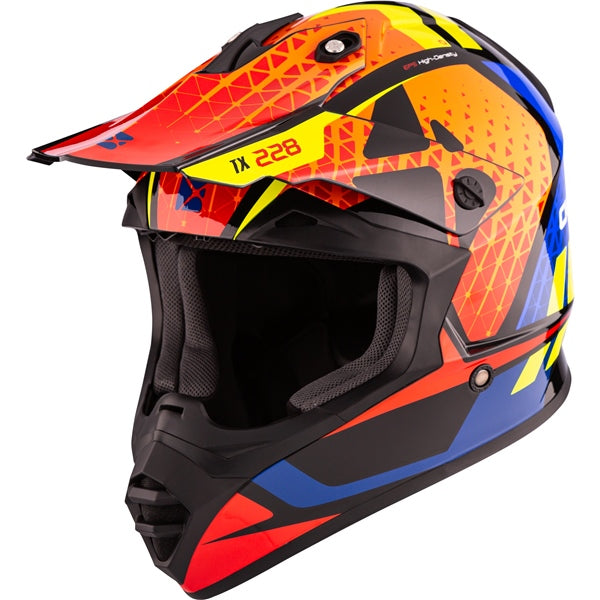 HELM TX228 RACE OG/YE S CKX