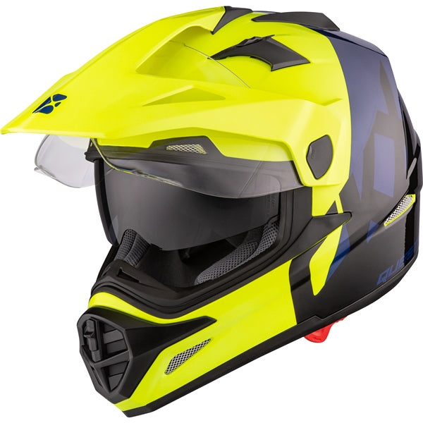 HELM QUEST RSV SL BULL YE/BL M CKX