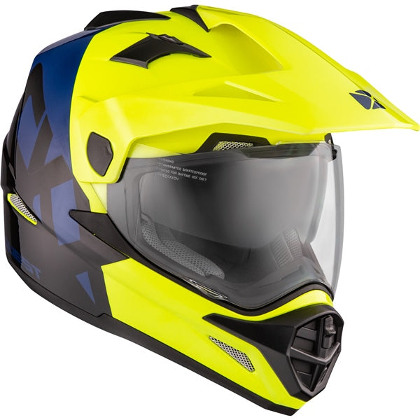 HELM QUEST RSV SL BULL YE/BL M CKX