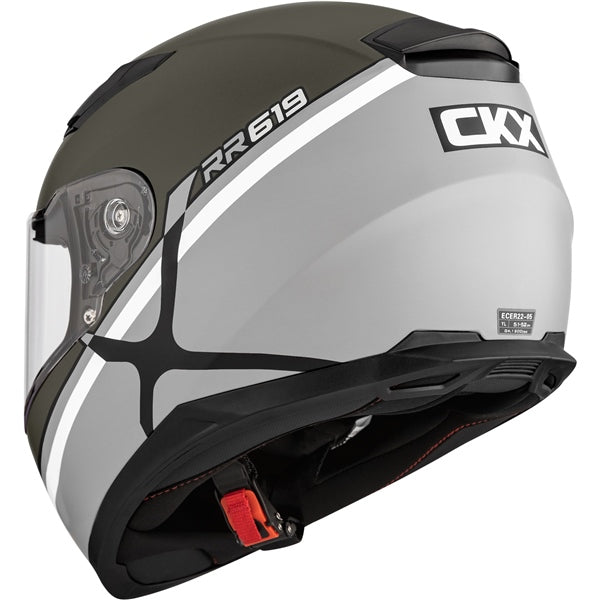 HELM RR619 SL QUANTUM GY MAT M CKX