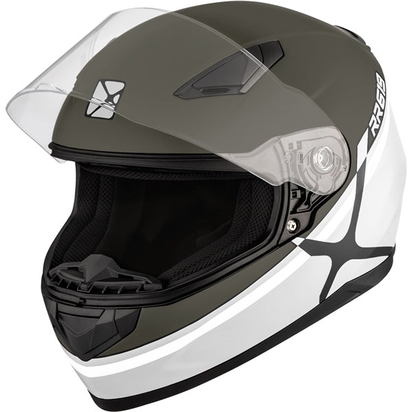 HELM RR619 SL QUANTUM GY MAT XS CKX