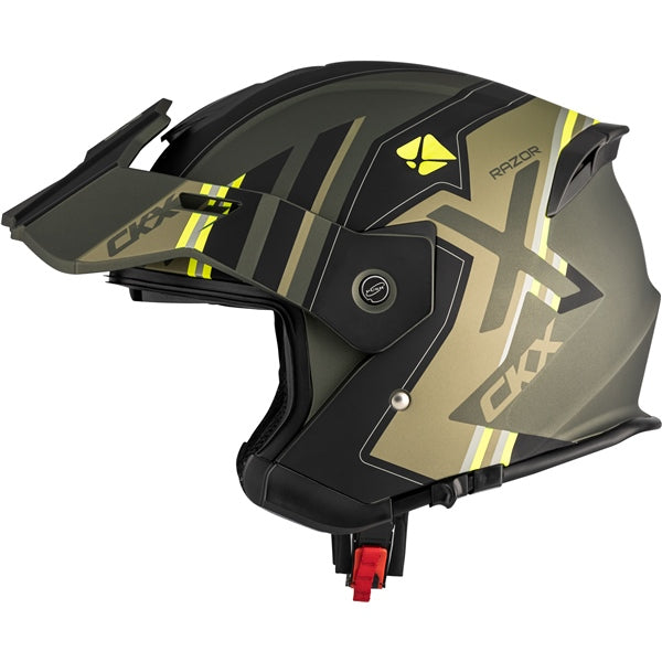 HELM RAZOR-X TROPIC KHA GLOSS S CKX