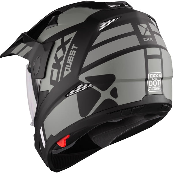 HELM QUEST SL FLASH GY MAT 2XL CKX