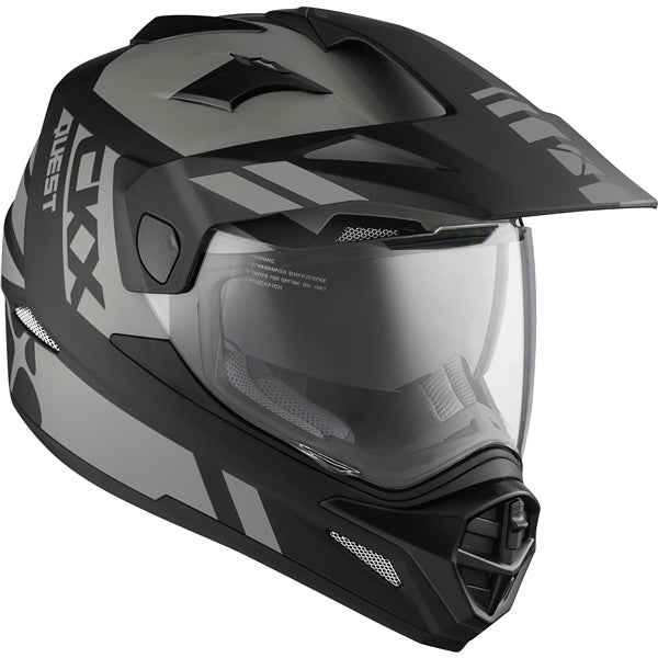 HELM QUEST SL FLASH GY MAT 2XL CKX