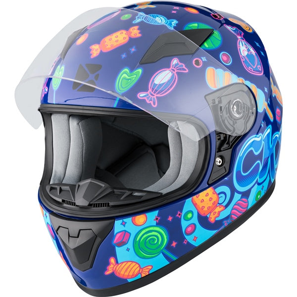 HELM RR519Y DL CANDY BL GLOSSY S CKX