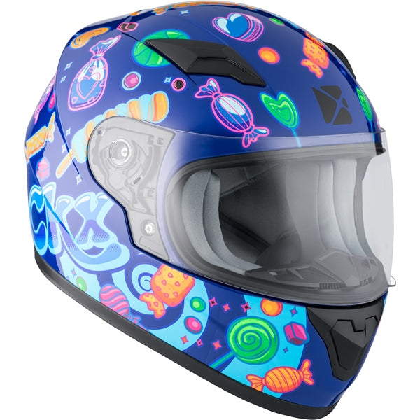 HELM RR519Y DL CANDY BL GLOSSY S CKX