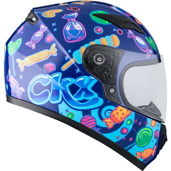 HELM RR519Y DL CANDY BL GLOSSY S CKX