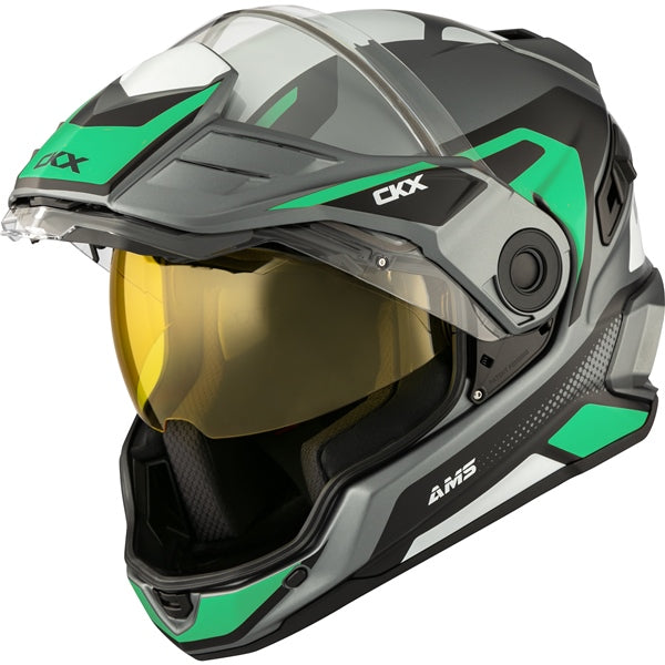 HELM MISSION DL OPTIC TEAL MAT 3XL CKX