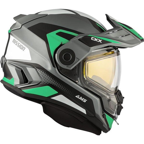 HELM MISSION DL OPTIC TEAL MAT 3XL CKX
