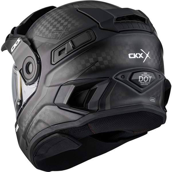 HELM MISSION DL FURY CARB GY MAT 2XL CKX