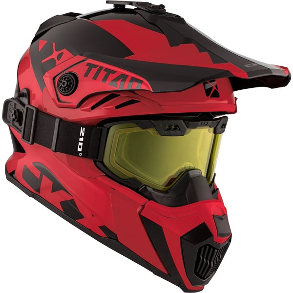 HELM TITAN AF EXTRA DL RD GLOSS XS