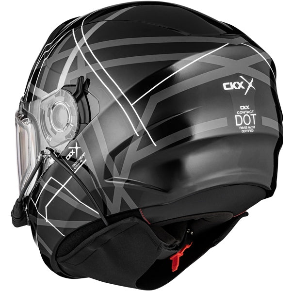 HELM CONTACT EDL STROKE BK GLOSS 3XL