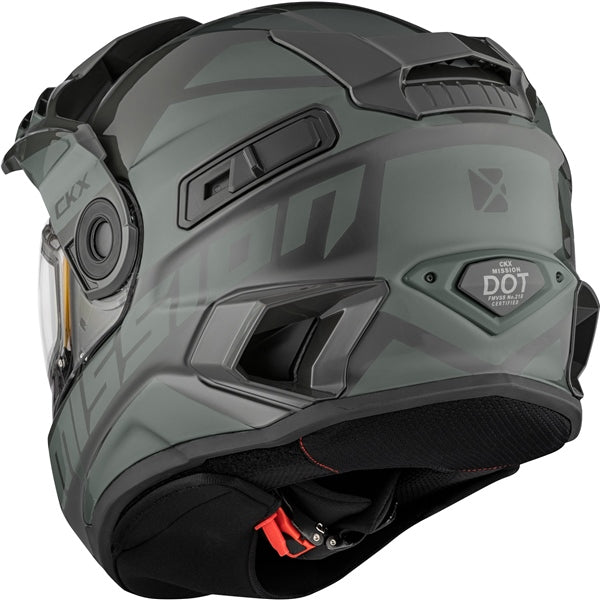HELM MISSION DL SPACE OLIVE NT GLOSS XL